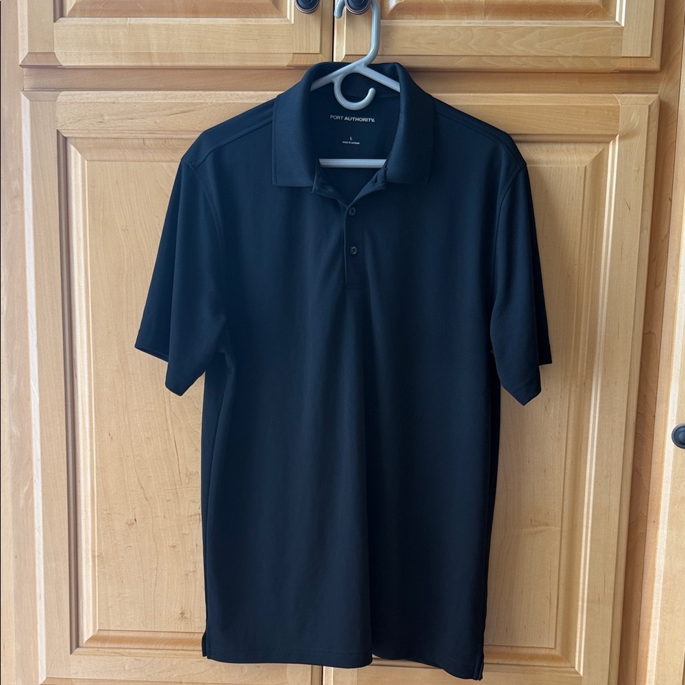 Port Authority Men's Classic Black Polo